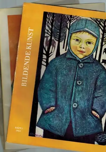 Bildende Kunst. Zeitschrift für Malerei - Plastik - Grafik - Kunsthandwerk und Industrieformgestaltung. Jahrgang 1963. Heft 1 [bis] Heft 12
 Dresden, Verlag der Kunst, 1963. 