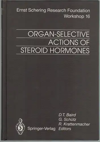 Baird, D. T.; Schütz, G.; Krattenmacher, R. (Hg.): Organ-Selective Actions of Steroid Hormones. With 44 Figures and 8 Tables. [= Ernst Schering Research Foundation Workshop 16]
 Berlin u. a., Springer, 1995. 