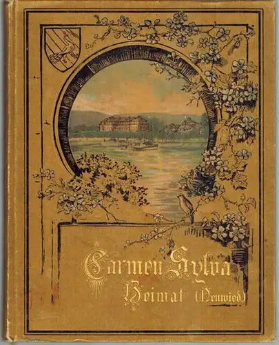 Carmen Sylva (d. i. Elisabeth Königin von Rumänien, vormalige Prinzessin zu Wied): Heimath! Gedichte. [Einbandtitel abweichend:] Heimat (Neuwied.)
 Bonn, Emil Strauß, ohne Jahr [1891]. 