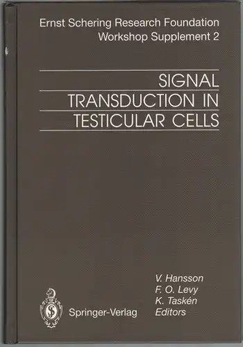 Hansson, V.; Levy, F. O.; Taskén, K. (Hg.): Signal Transduction in Testicular Cells. Basic and Clinical Aspects. With 59 Figures and 12 Tables. [= Ernst Schering Research Foundations Workshop Supplement 2]
 Berlin u. a., Springer, 1996. 