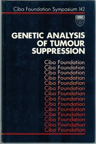 Genetic Analysis of Tumour Suppression. A Wiley-Interscience Publiation. (= Ciba Foundation Symposium 142)
 Chichester - New York - Brisbane - Toronto - Singapore, John Wiley & Sons, 1989. 