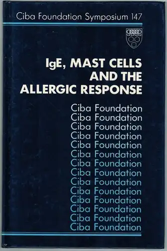 IgE, Mast Cells and the Allergic Repsonse. A Wiley-Interscience Publiation. (= Ciba Foundation Symposium 147)
 Chichester - New York - Brisbane - Toronto - Singapore, John Wiley & Sons, 1989. 