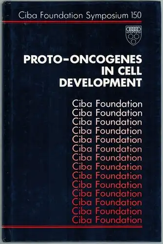 Proto-Oncogenes in Cell Development. A Wiley-Interscience Publiation. (= Ciba Foundation Symposium 150)
 Chichester - New York - Brisbane - Toronto - Singapore, John Wiley & Sons, 1990. 