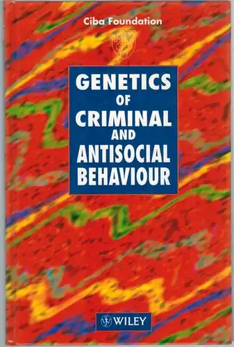 Genetics of Criminal and Antisocial Behaviour. (= Ciba Foundation Symposium 194)
 Chichester - New York - Brisbane - Toronto - Singapore, John Wiley & Sons, 1996. 