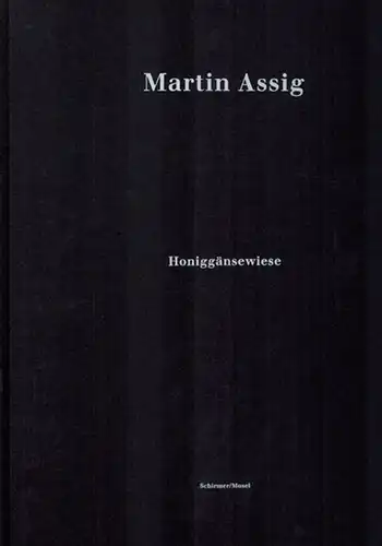 Köttering, Martin (Hg.): Martin Assig. Honiggänsewiese. [Katalog zu den Ausstellungen] Städtische Galerie Nordhorn 16. September - 5. November 2000. Städtische Galerie Iserlohn 10. November - 10. Dezember 2000
 München, Schirmer/Mosel, 2000. 