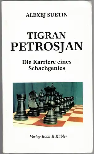 Suetin, Alexej: Tigran Petrosjan. Die Karriere eines Schachgenies. Übersetzung aus dem Russischen: Hermann Mohaupt
 Berlin - Fürstenwalde, Verlag Bock & Kübler, (1997). 