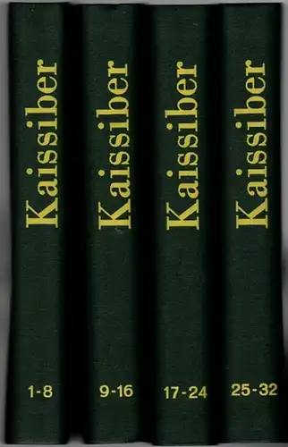 Kaissiber. Ausgewählte Beiträge zum Schach. Nummer 1 bis 32
 Nordwalde, S. Bücker, 22. Mai 1996 bis September 2008. 