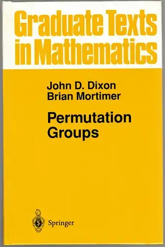 Dixon, John D.; Mortimer, Brian: Permutation Groups. With 10 figures. [= Graduate Texts in Mathematics 163]
 New York, Springer, 1996. 