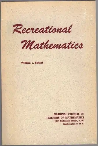 Schaaf, William L: Recreational Mathematics. A Guide to the Literature
 Washington, National Council of Teachers of Mathematics, (1963). 