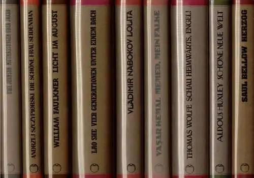 Jahrhundert Edition   Hundert Meisterwerke der modernen Literatur   Herausgegeben von Mathias Wegner. [Diverse Einzelbände der Reihe:] [1] Andrzej Szczypiorski: Die schöne Frau.. 