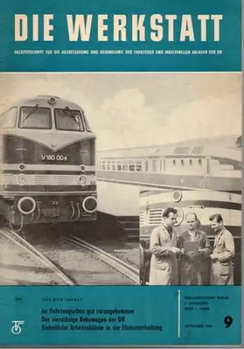 Köhler, Gottfried (Chefred.): Die Werkstatt. Fachzeitschrift für die Ausbesserung und Behandlung der Fahrzeuge und maschinellen Anlagen der Deutschen Reichsbahn. 8. Jahrgang. Heft 9
 Berlin, Transpress Verlag für Verkehrswesen, September 1964. 