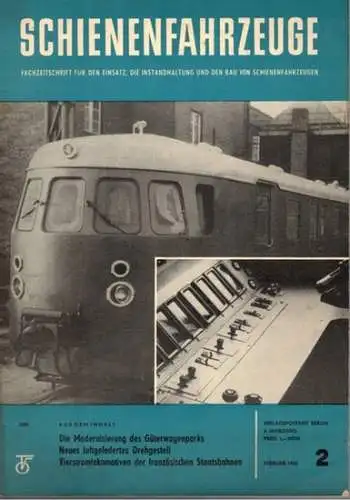 Köhler, Gottfried (Chefred.): Schienenfahrzeuge. Fachzeitschrift für den Einsatz, die Instandhaltung und den Bau von Schienenfahrzeugen. Vormals "Die Werkstatt". Jahrgang 1965. Heft 2
 Berlin, Transpress Verlag für Verkehrswesen, Februar 1965. 