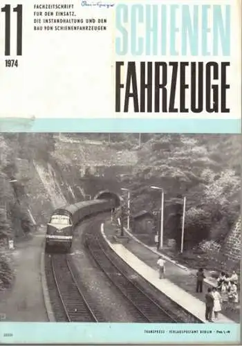 Köhler, Gottfried (Chefred.): Schienenfahrzeuge. Fachzeitschrift für den Einsatz, die Instandhaltung und den Bau von Schienenfahrzeugen. Vormals "Die Werkstatt". Jahrgang 1974. Heft 11
 Berlin, Transpress Verlag für Verkehrswesen, November 1974. 