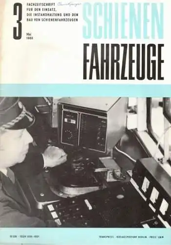 Köhler, Gottfried (Chefred.): Schienenfahrzeuge. Fachzeitschrift für den Einsatz, die Instandhaltung und den Bau von Schienenfahrzeugen. Vormals "Die Werkstatt". Jahrgang 1980. Heft 3
 Berlin, Transpress Verlag für Verkehrswesen, Mai 1980. 