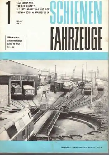 Köhler, Gottfried (Chefred.): Schienenfahrzeuge. Fachzeitschrift für den Einsatz, die Instandhaltung und den Bau von Schienenfahrzeugen. Vormals "Die Werkstatt". Jahrgang 1984. Heft 1
 Berlin, Transpress Verlag für Verkehrswesen, Januar 1984. 