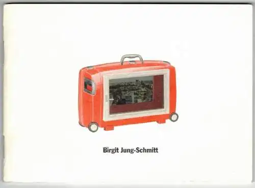 Birgit Jung-Schmitt - a cas with a view. [Ausstellungskatalog:] 12. 02. bis 12. 03. 1995
 Esslingen, Bahnwärterhaus, 1995. 