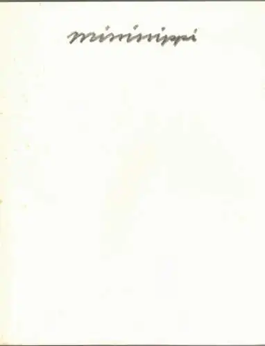 Abraham David Christian - Mississippi. [Ausstellungskatalog:] Tallinna Kunstihoone Fond 18. 12. 1998 - 17. 1. 1999. / Dieses Buch ist ein Teil der Ausstellung "Abraham David Christian - Wege der Welt", Wilhelm Lehmbruck Museum, Duisburg 20. 2. - 23. 4. 20