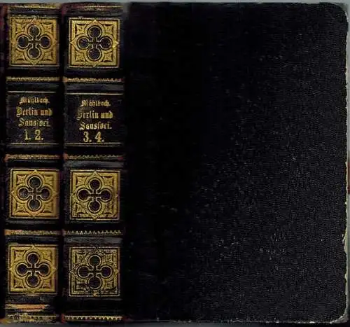 L. [Luise] Mühlbach [d. i. Mundt, Klara, geb. Müller]: Berlin und Sanssouci oder Friedrich der Große und seine Freunde. Historischer Roman. Zweite Auflage. [1] Erster.. 