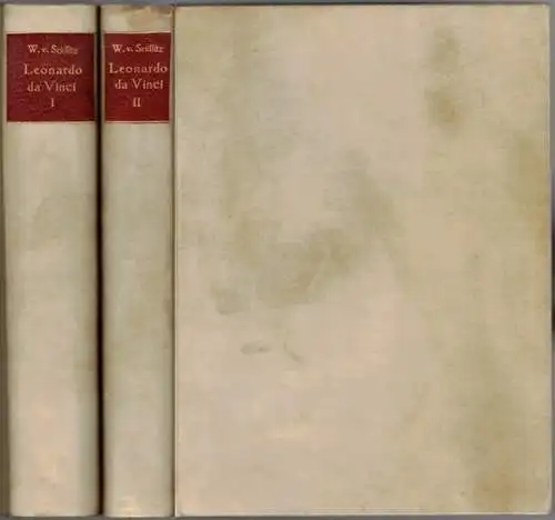 Seidlitz, Woldemar von: Leonardo da Vinci, der Wendepunkt der Renaissance. [1] Erster Band. Mit 152 Abbildungen. [2] Zweiter Band. Mit 65 Abbildungen
 Berlin, Verlag von Julius Bard, 1909. 