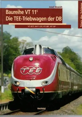Brandt, Josef: Baureihe VT 11 ^5. Die TEE-Triebwagen der DB. VT 877, SVT 137, VT 08 ^5, VT 10 ^5. [= Stars der Schiene Band 3]
 Augsburg, Weltbild, (2005). 