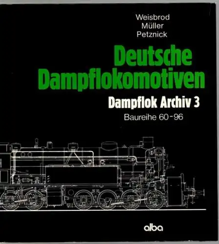 Weisbrod, Manfred; Müller, Hans; Petznick, Wolfgang: Deutsche Dampflokomotiven. Dampflok Archiv 3. Baureihen 60 bis 96
 Düsseldorf, alba, (1978). 