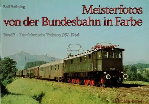 Brüning, Rolf: Meisterfotos von der Bundesbahn in Farbe. Band 2: Die elektrische Traktion 1957 - 1966
 Freiburg, Eisenbahn-Kurier Verlag, 1983. 
