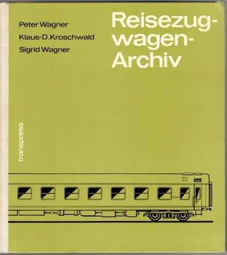 Wagner, Peter; Kroschwald, Klaus Dieter; Wagner, Sigrid: Reisezugwagen Archiv. Reisezugwagen der Länderbahnen, der Deutschen Reichsbahn Gesellschaft, der Deutschen Reichsbahn und anderer europäischer Bahnverwaltungen
 Berlin, Transpress.. 
