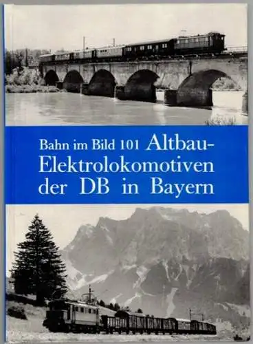 Schulze, Claus-Jürgen: Altbau-Elektrolokomotiven der DB in Bayern. 1. Auflage. [= Bahn im Bild Band 101]
 Wien, Verlag Pospischil, 1979. 