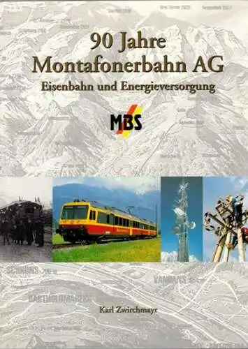 Zwirchmayr, Karl: 90 Jahre Montafonerbahn AG. Eisenbahn und Energieversorgung. 1. Auflage
 Feldkirch, Hieronymus Münzer Verlag, Dezember 1994. 