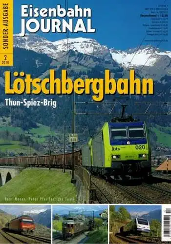 Moser, Beat; Pfeiffer, Peter; Jossi, Urs: Eisenbahn Journal Sonder-Ausgabe 2 / 2010. Lötschbergbahn. Thun-Spiez-Brig
 Fürstenfeldbruck, Verlagsgruppe Bahn, 2010. 