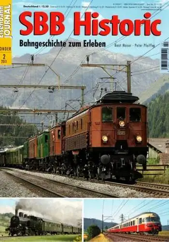 Moser, Beat; Pfeiffer, Peter: Eisenbahn Journal Sonder 2 / 2011. SBB Historic. Bahngeschichte zum Erleben
 Fürstenfeldbruck, Verlagsgruppe Bahn, 2011. 