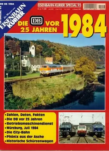 Frister, Thomas (Chefred.): Eisenbahn-Kurier Special 95. Die DB vor 25 Jahren 1984. Ein Magazin vom Eisenbahn Kurier. [= EK-Special 95. Die DB 1984]
 Freiburg, EK-Verlag, 4. Quartal 2009. 