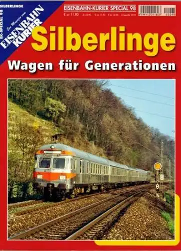 Frister, Thomas (Chefred.): Eisenbahn-Kurier Special 98. Ein Magazin vom Eisenbahn Kurier. Silberlinge - Wagen für Generationen. [= EK-Special 98 - Silberlinge]
 Freiburg, EK-Verlag, 3. Quartal 2010. 