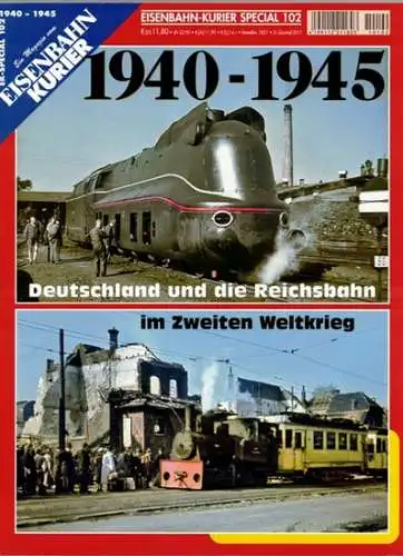 Frister, Thomas (Chefred.): Eisenbahn-Kurier Special 102. Ein Magazin vom Eisenbahn Kurier. 1940 - 1945. Deutschland und die Reichsbahn im Zweiten Weltkrieg. [= EK-Special 102 - 1940 - 1945]
 Freiburg, EK-Verlag, 3. Quartal 2011. 