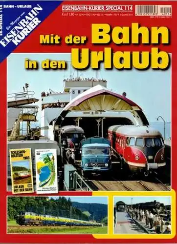 Frister, Thomas (Chefred.): Eisenbahn-Kurier Special 114. Ein Magazin vom Eisenbahn Kurier. Mit der Bahn in den Urlaub. [= EK-Special 114 - Bahn-Urlaub]
 Freiburg, EK-Verlag, 3. Quartal 2014. 