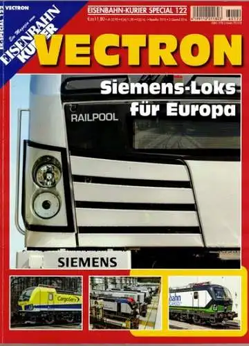 Sauter, Jörg (Chefred.): Eisenbahn-Kurier Special 122. Ein Magazin vom Eisenbahn Kurier. Vectron. Siemens-Loks für Europa. [= EK-Special 122 - Vectron]
 Freiburg, EK-Verlag, 3. Quartal 2016. 