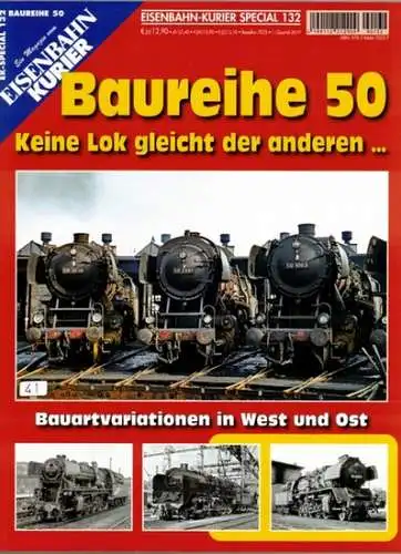 Sauter, Jörg (Chefred.): Eisenbahn-Kurier Special 132. Ein Magazin vom Eisenbahn Kurier. Baureihe 50. Keine Lok gleicht der anderen. Bauartvariationen in West und Ost. [= EK-Special 132 - Baureihe 50]
 Freiburg, EK-Verlag, 1. Quartal 2019. 