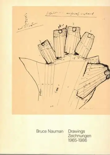 Bruce Nauman - Drawings, Zeichnungen 1965 - 1986. Textbeiträge von Coosje van Bruggen, Dieter Koepplin, Franz Meyer
 Basel, Museum für Gegenwartskunst, 1986.