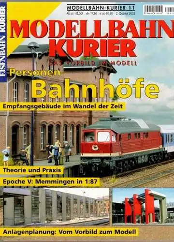 Eisenbahn-Kurier - Modellbahn Kurier 11 - Das Vorbild im Modell. Personen-Bahnhöfe
 Freiburg, EK-Verlag (Eisenbahn-Kurier), 2. Quartal 2003. 