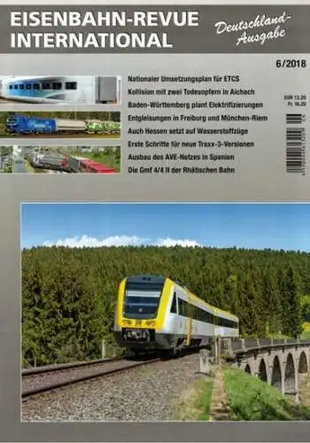 Eisenbahn-Revue International. Deutschland-Ausgabe. 6/2018
 Luzern, Minirex, Juni 2018. 