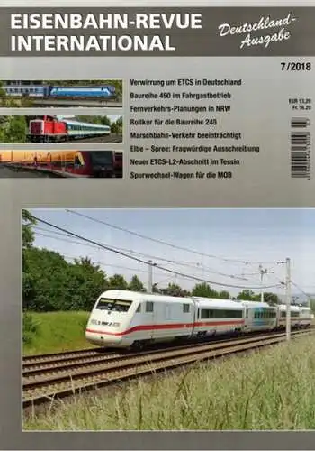 Eisenbahn-Revue International. Deutschland-Ausgabe. 7/2018
 Luzern, Minirex, Juli 2018. 