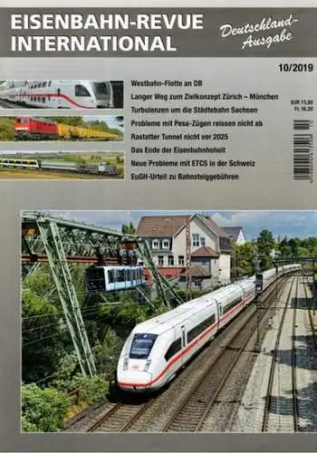 Eisenbahn-Revue International. Deutschland-Ausgabe. 10/2018
 Luzern, Minirex, Oktober 2018. 