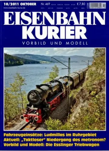 Eisenbahn Kurier. Vorbild und Modell. 45. Jahrgang. Nr. 469. 10/2011
 Freiburg, EK-Verlag, Oktober 2011. 