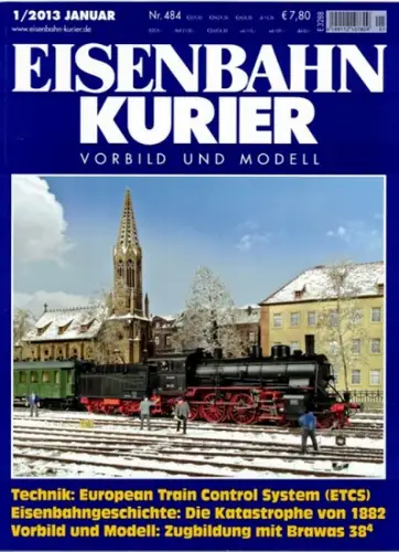 Eisenbahn Kurier. Vorbild und Modell. 48. Jahrgang. Nr. 484. 1/2013
 Freiburg, EK-Verlag, Januar 2013. 