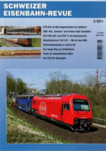 Schweizer Eisenbahn-Revue 5/2011
 Luzern, Minirex, Mai 2011. 