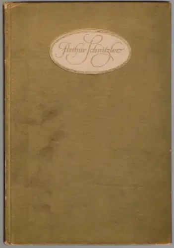Roseeu, Robert: Arthur Schnitzler. Mit einem Bildnis des Dichters nach einer Radierung. [= Der moderne Dichter IX]
 Berlin, Wilhelm Borngräber Verlag Neues Leben, [1913]. 