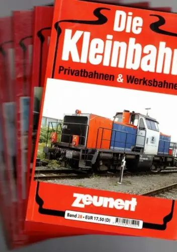 Zeunert, Ingrid (Hg.): Die Kleinbahn. Privatbahnen & Werksbahnen. Bände 4, 8, 10-11, 26 und 28
 Gifhorn, Verlag Ingrid Zeunert, (1988 bis 2014). 