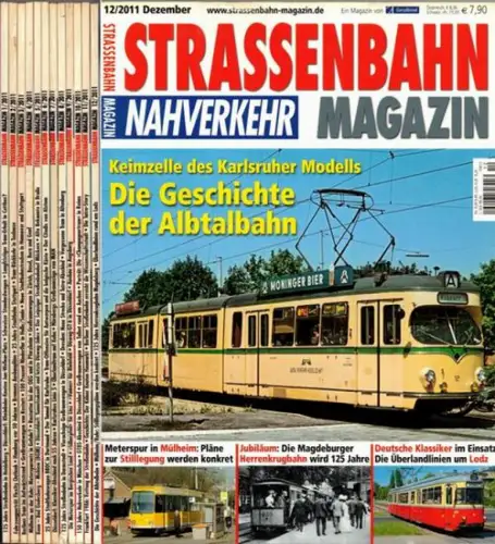 Straßenbahn Magazin - Nahverkehr Magazin. Jahrgang 2011
 München, GeraMond, 2011. 