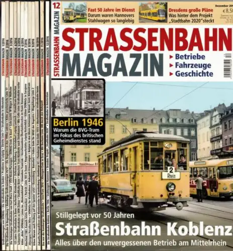Straßenbahn Magazin. Betriebe - Fahrzeuge - Geschichte. Jahrgang 2016
 München, GeraMond, 2016. 