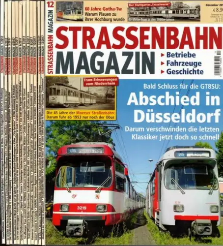 Straßenbahn Magazin. Betriebe - Fahrzeuge - Geschichte. Jahrgang 2017
 München, GeraMond, 2017. 